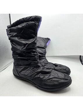 Merrell Frost Glove Primaloft Insulated Womens 9 Black Purple Waterproof Boots